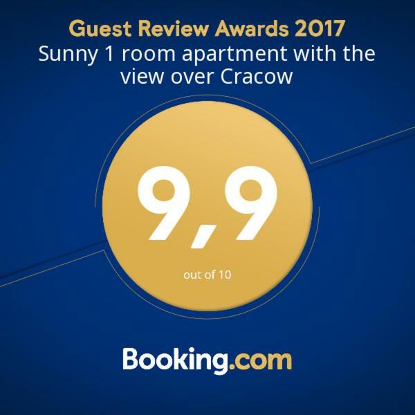Sunny 1 Room Apartment With The View Over Cracow Krakow Ngoại thất bức ảnh